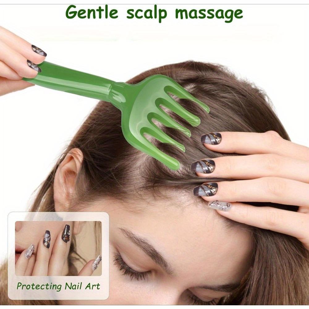 2Pcs Head Scalp Massager Tool Manual Hair Scalp Massager Gua Sha Comb For Scalp, Father's Day And Mother's Day Gifts