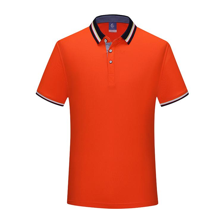 SGBL/TS 625 Модная футболка-поло из тенсель-хлопка с жаккардовым воротником