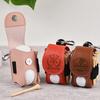 PU Golf Tee Holder Bag, Waist-Mounted Tee Set, Portable Tee Pouch with Laser Engraving, Waterproof & Durable