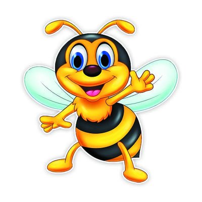 JT125#13x14 см Забавная Пчела Виниловая Автомобильная Наклейка Милая Наклейка Для Автомобиля Грузовика Ван Внедорожника Окна Стены Ноутбука Мотоцикла Автомобиля Аксессуары