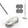 GOBOT Electric Rotating Mop Wet Cordless Floor Comes with 4 Mop Flooring High Speed Cleaning Goods for Living Alone Cleaner, Lightweight,