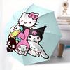 1pc Hello Kitty Friends Group Umbrella with Plastic Handle,Suitable for All Seasons Home Travel Outdoor UmbrellaSanlio359