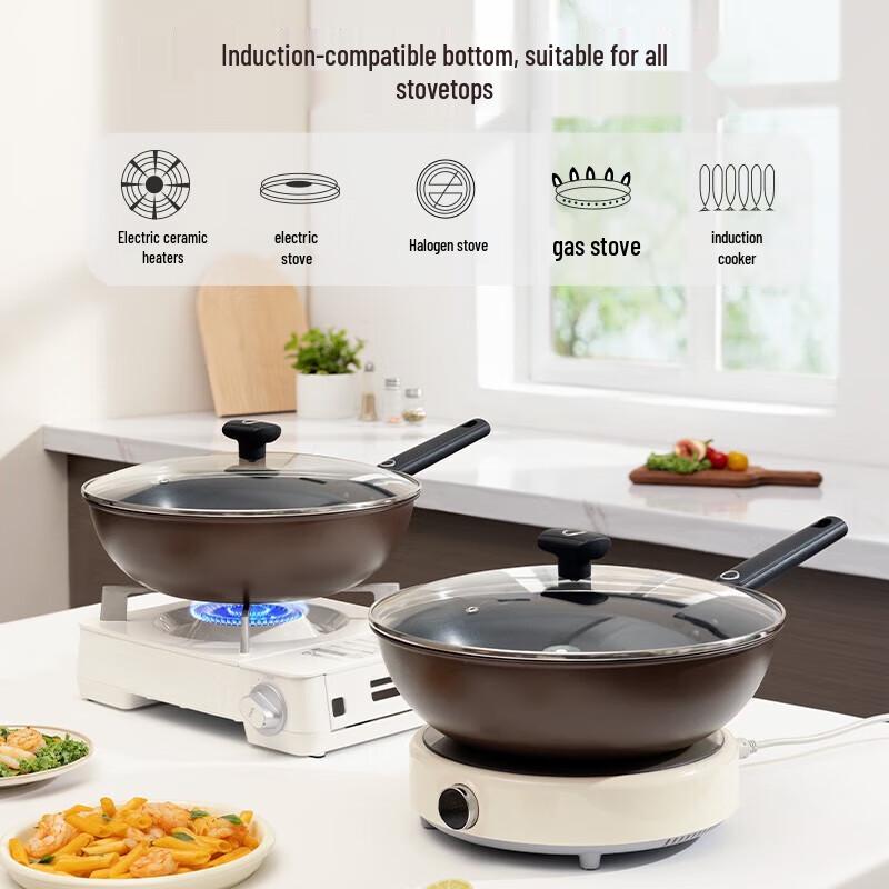 COOKER KING Антипригарный вок 32 см