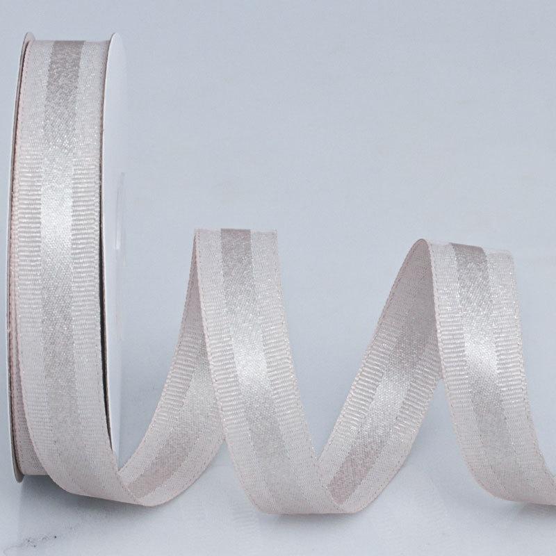 DIY Romantic and Cozy Ribbed Edge Gold and Silver Weft Ribbon Handmade Hair Accessories Diy Material Ribbon Cake Baking Gift Flower Packaging Ribbon