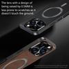 Роскошный чехол из искусственной кожи для Apple iPhone 16e 16 15 14 13 12 11 Pro Max Plus Magsafe Магнитная защита объектива Противоударный чехол