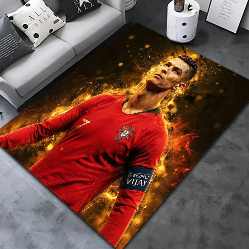 CR7 Carpet Rug for Living Room Bedroom Home Sofa Decoration,Kids play Non-slip Floor Mat