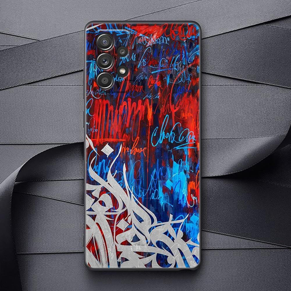 Чехол для телефона Samsung Galaxy A32 A33 A31 A23 A22 A21S A13 A12 A11 A03 A02 01 5G силиконовые чехлы чехол покрас лампас арт граффити