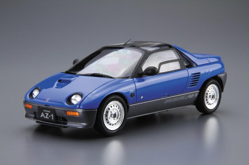 Aoshima Bunka Kyozai Серия моделей автомобилей 38 Mazda PG6SA 1992 Пластиковый модельный набор ООО. 1/24 Нет. AZ-1