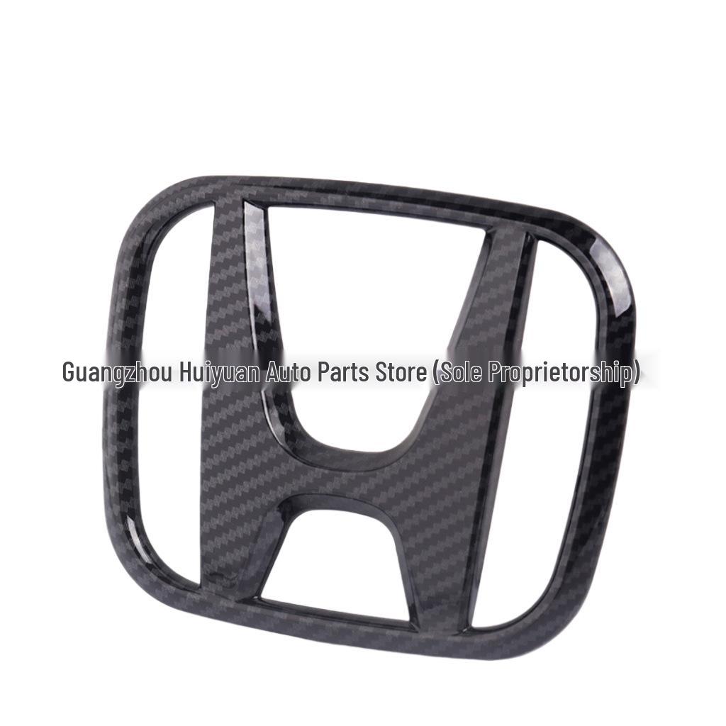 Наклейки-эмблемы на руль Honda (передняя и задняя) для Accord, CRV, Odyssey, Fit, Civic и других.