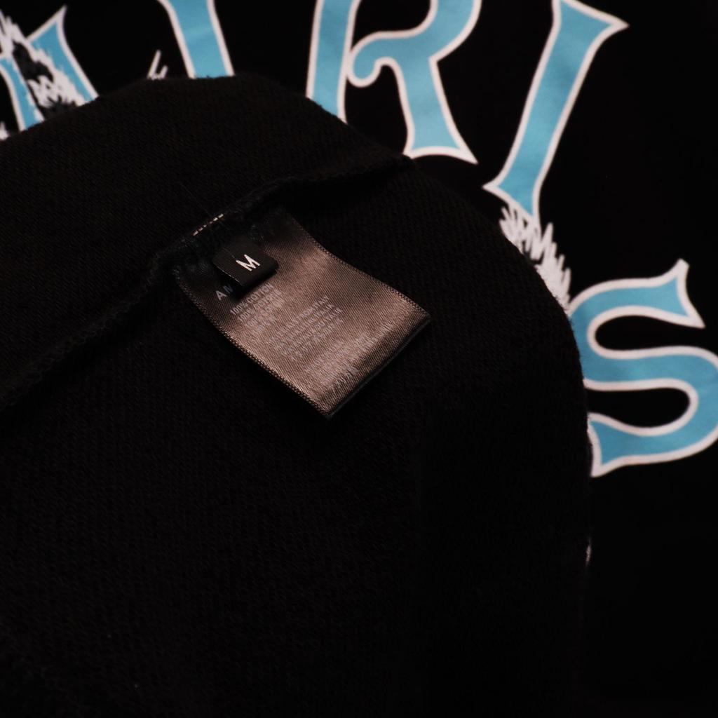 Унисекс худи AMI Amiri с принтом волка, осень/зима 2023