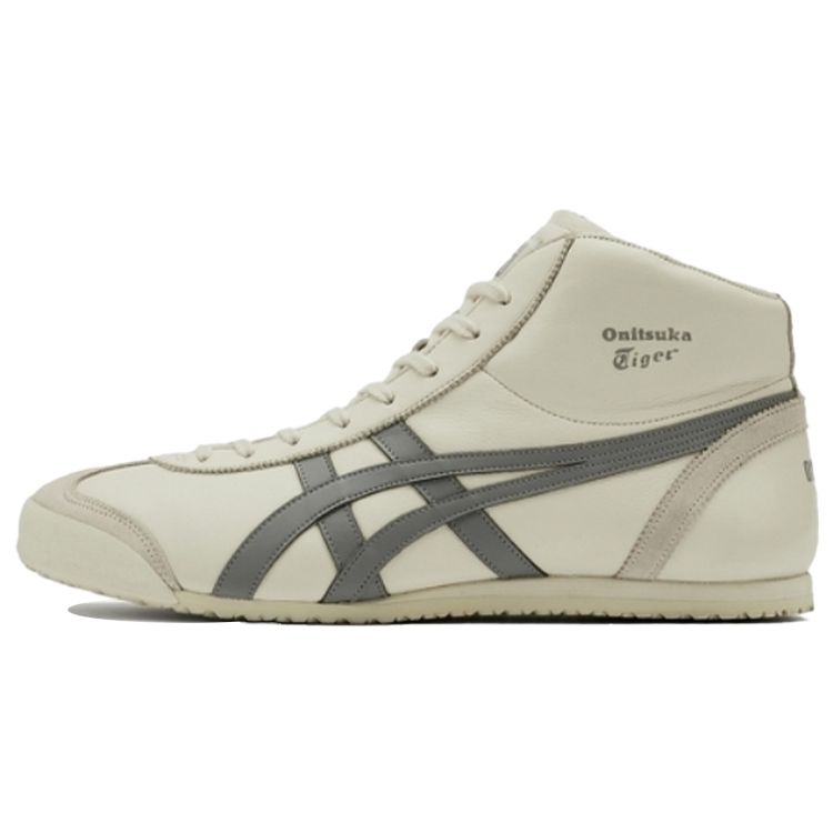 ONITSUKA TIGER Mexico 66 Mid Runner Woven Lifestyle Shoes Unisex Sneaker Light-Gray 1183B812-200