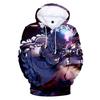 Ainme Re Zero Hoodies 3D Re Zero Hoodie Sweatshirt Men Women Harajuku Clothing Rem and Ram Japanese 3D Oversized Hoodies