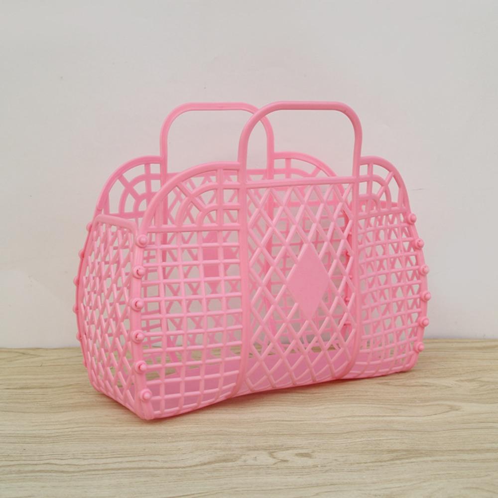 Hollow Shower Basket Detachable Wash Storage Basket Bathroom Bath Basket Home Storage Organization