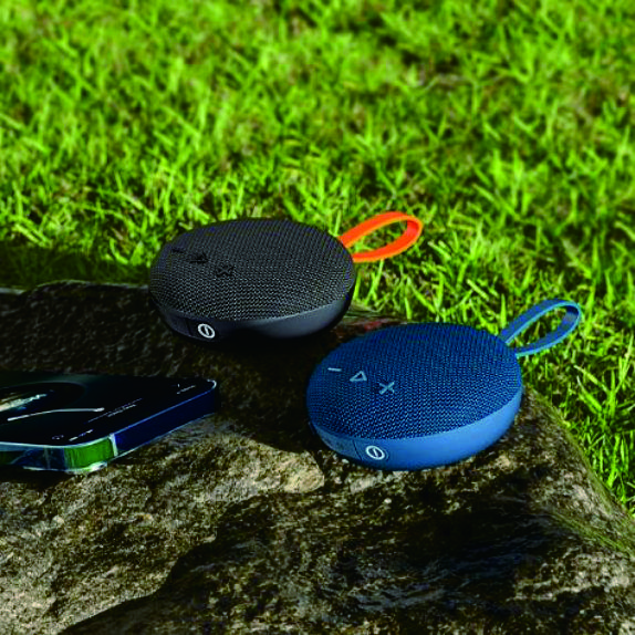 Rockmia EBS-313 Мини Портативный Магнитный Динамик BT5.3 Беспроводной Bluetooth Динамик Стерео Музыкальная Шкатулка Для Улицы Водонепроницаемый IPX6 Тканевая Сетка Силиконовая Ручка
