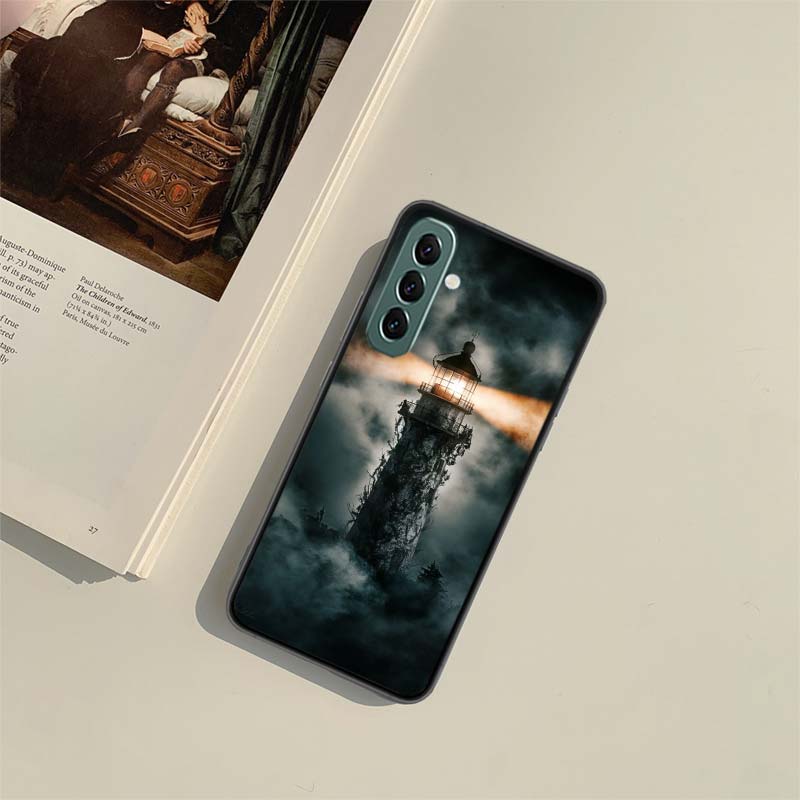 Чехол для телефона 'Маяк' для Samsung A54 A14 A24 A34 A17 A37 A57 A55 A35 A25 A15 A07 A05S A04S A12 A22 A32 A52S A72 Galaxy Note 20