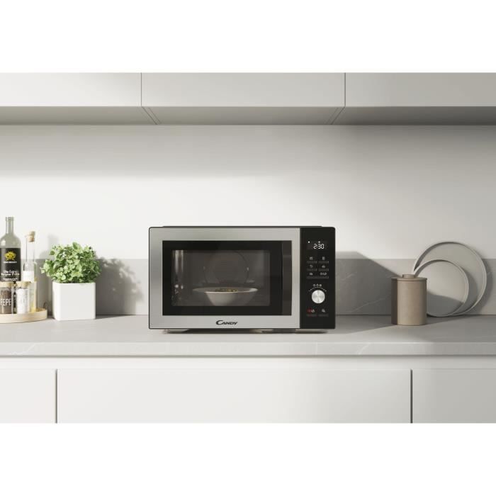 Micro-ondes CANDY CMCA29EDLB Combiné 29L MO : 1000W - Gril : 1000W - Fonction basse témperature