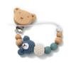 Bear Pacifier Holder Clips Dummy Nipple Baby Teether Toys Straps Baby Pacifier Chain  Toddler