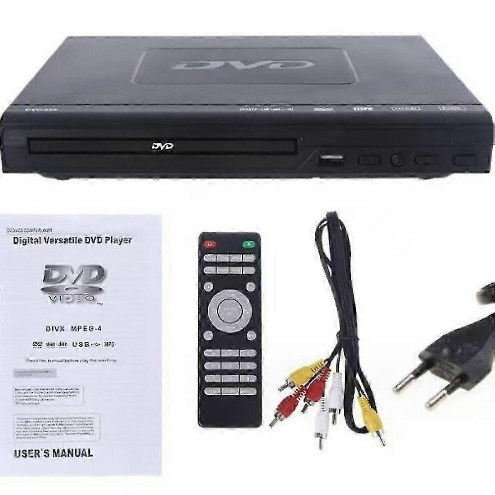 DVD Players for TV with HDMI, DVD Players That Play All Regions, Simple DVD Player for Elderly, CD Player for Home Stereo System