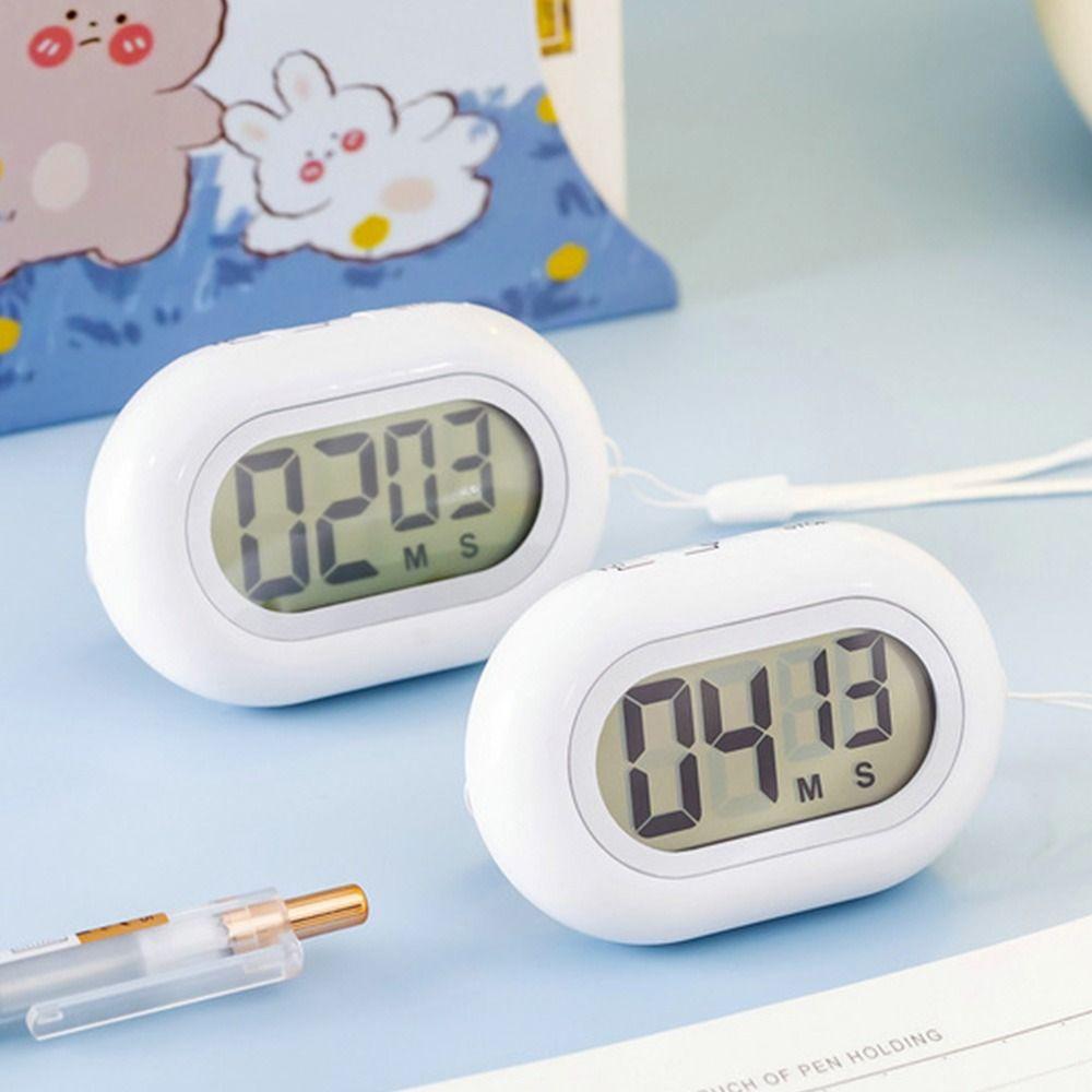 Learning Kitchen Reminder with Rope Countdown LCD Alarm Clock Game