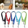 Pet Leash Nylon Two Way Double Puppy Lead Walk Two Dogs With Coupler