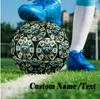 Custom Text Size 5 Soccer Ball, Standard Match Football For OutdoorSally Face
