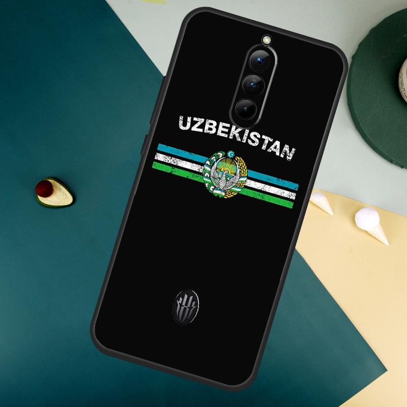 Эмблема национального флага Узбекистана Для чехла ZTE Nubia Red Magic 10S Pro Plus 7 6S 7S 8 9 8S 9S Pro Red Magic 10 Air 11 Pro Plus