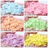 Resin Bow Tie Beads 13mm Flatback Rhinestones Colorful Loose Beads for DIY Hair Rope Scrunchie Jewelry Making 10g