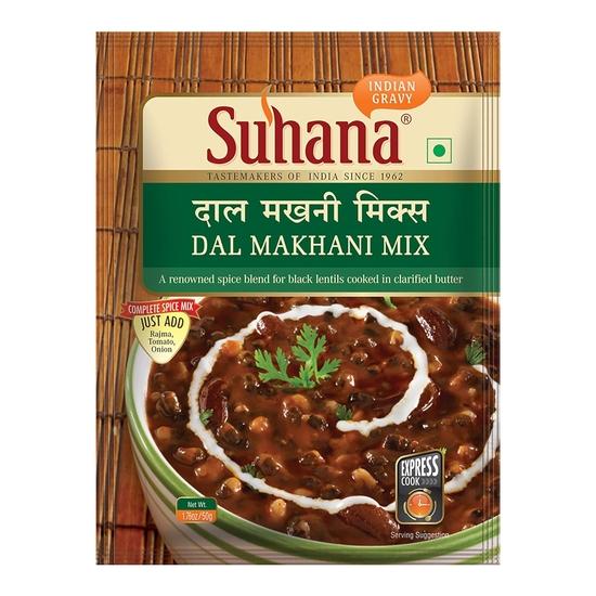 Смеси специй Suhana - Смесь для масла Paneer - Смесь Pav Bhaji и Смесь Dal Makhani - Комбинация из 3 штук