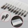 10pcs/box Tungsten Steel Dental Carbide Burs Lab Burs Tooth Drill Dental Lab Materials