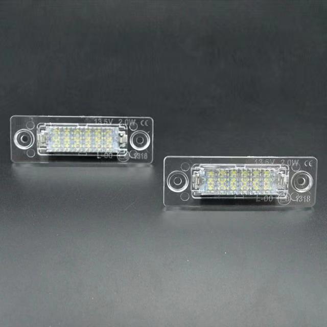 Светодиодный фонарь подсветки номерного знака для Volkswagen Touran, Jetta, Caddy