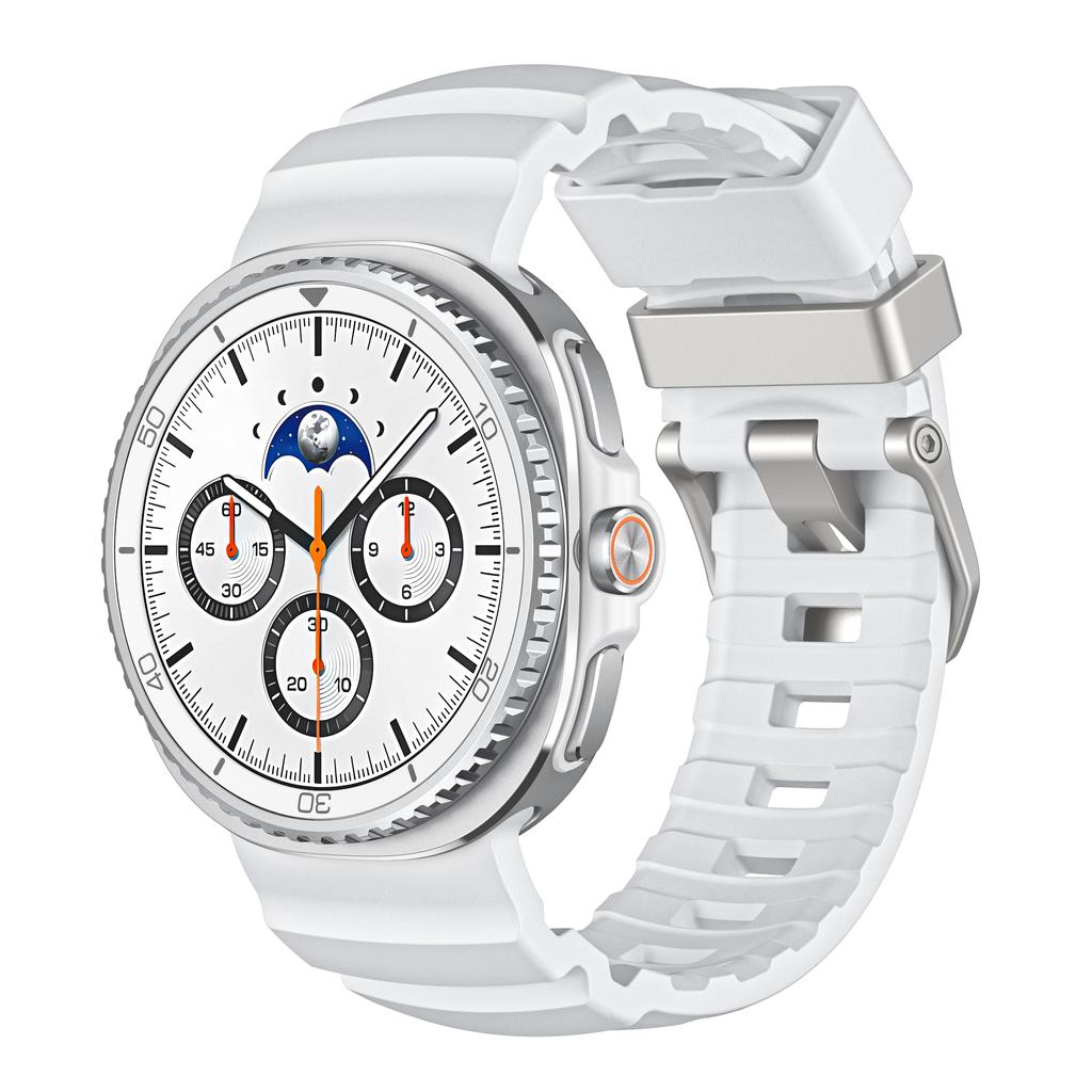 Силиконовый ремешок Trail для Samsung Galaxy Watch 8 44 мм 40 мм Спортивный браслет-ремень для Galaxy Watch 8 Classic 46 мм Оригинальный ремешок для часов