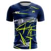 Мужская футболка UFC Casual Streetwear 2026 Новая модная коллекция - Цветная текстура 3D-принт, с коротким рукавом - Мужская спортивная
