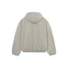 Fear of God Essentials Толстовка-пуловер из поларфлиса с капюшоном Тюлень Мужские Топы Серый 202SP244265F