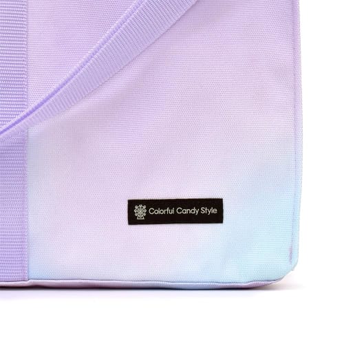 COLORFUL CANDY STYLE Melodica Case, Water-Repellent and Lightweight, Aurora Color (All-Over Pattern), Water-Repellent, Lightweight, Stain-Resistant, W