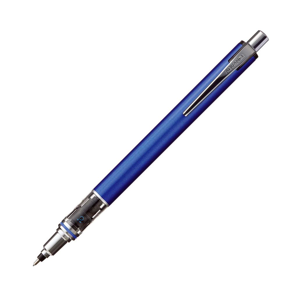 Механический карандаш Mitsubishi Pencil Uni Kuru Toga Advance 0,7 мм, Ударопрочный, Темно-синий M75591P.9