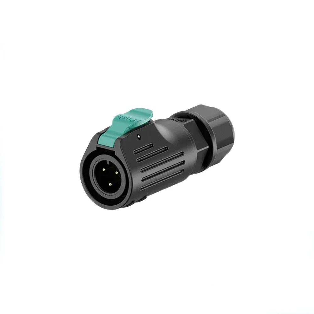 EW-LP12 Industrial Waterproof IP68 2Pin 3Pin 4Pin 5Pin Quick Plugging Aviation M12 Connector 6Pin 7Pin 8Pin Solder Plug Socket
