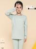 Girls' Autumn Lycra Cotton Warm Underwear Set - Student Sweater Pajamas for Teenagers