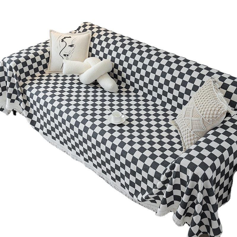 Ткань для чехла на диван, универсальный чехол для дивана с защитой от царапин, ткань для гостиной, простой современный универсальный чехол, одеяло
