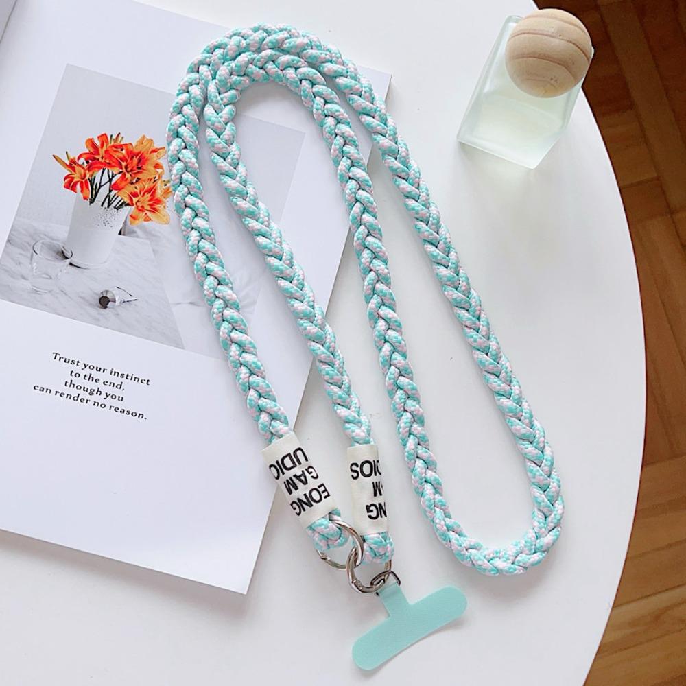 Long Phone Anti-lost Rope Braided Rope Phone Case Chain Straps New Phone Lanyard Phone Accessories