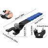 Quick Disassembly Lock Nut Wrench Adjustable Pin Spanner  Trimming Cutting Machine