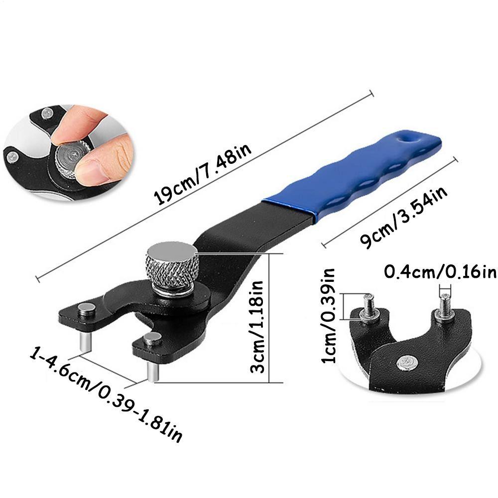 Quick Disassembly Lock Nut Wrench Adjustable Pin Spanner  Trimming Cutting Machine