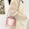 Fashion Drawstring Single Shoulder Bucket Bag For Women  New Simple Mini Crossbody Bags Ladies Commuting Shopping Handbags