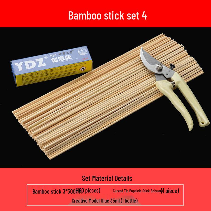 DIY Bamboo Architectural Model Rods