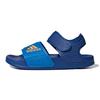 Adilette Sandal J Royal Blue Kids Sneakers Flash-Orange Blue-Rush GW0343