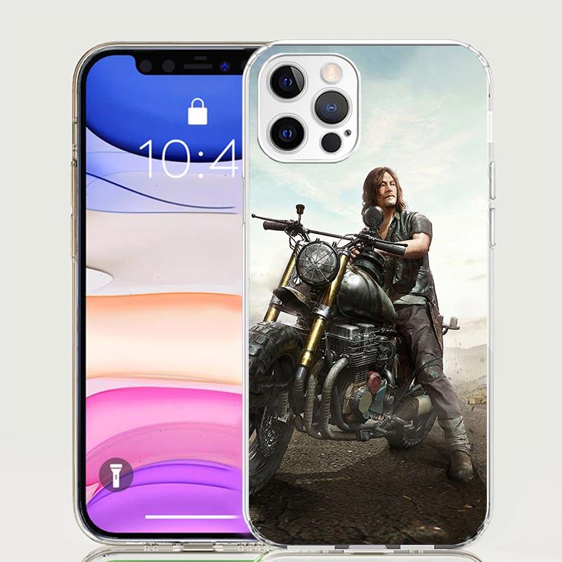The Walking Dead Daryl Dixon Case Phone Cover for Apple iphone 17 Air 16 15 14 13 Mini 12 11 Pro Max 16E 7 Plus 8 + SE 2020 Tren