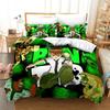 3D Cartoon Ben10 Bedding Set Print Bed Set With Pillowcase Bed Duvet Cover Soft Single Double Queen Super King Size Home Textile