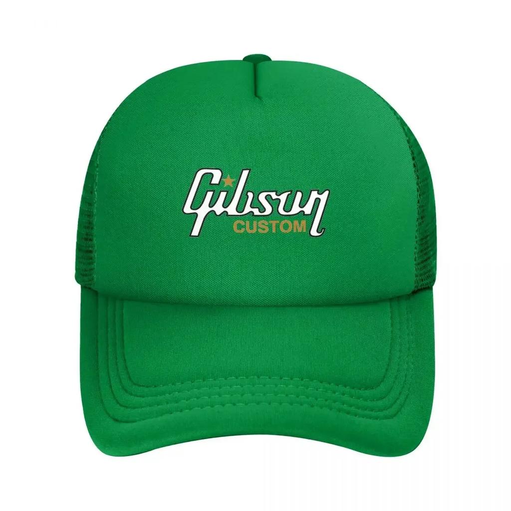 Бейсболки Gibson Les Paul Mesh Snapback Модные бейсболки Дышащие Повседневные Кепки Уличные Унисекс