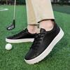 Foreign Trade New Male and Female Couples Casual Large Size Broken Nails Breathable Non-slip Wear-resistant Light and Comfortable Golf Shoes
