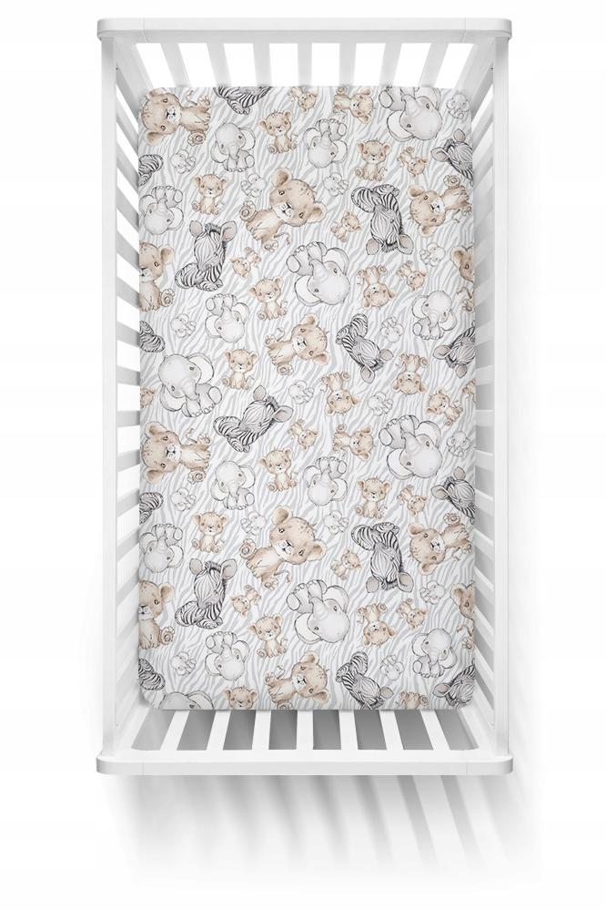 Cotton Sheet for a Crib 140x70
