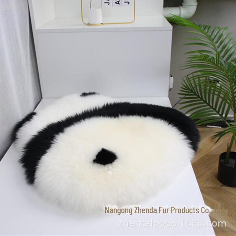 Australian Pure Wool Panda Cushion for Sofa & Chair - Cute and Cozy Décor